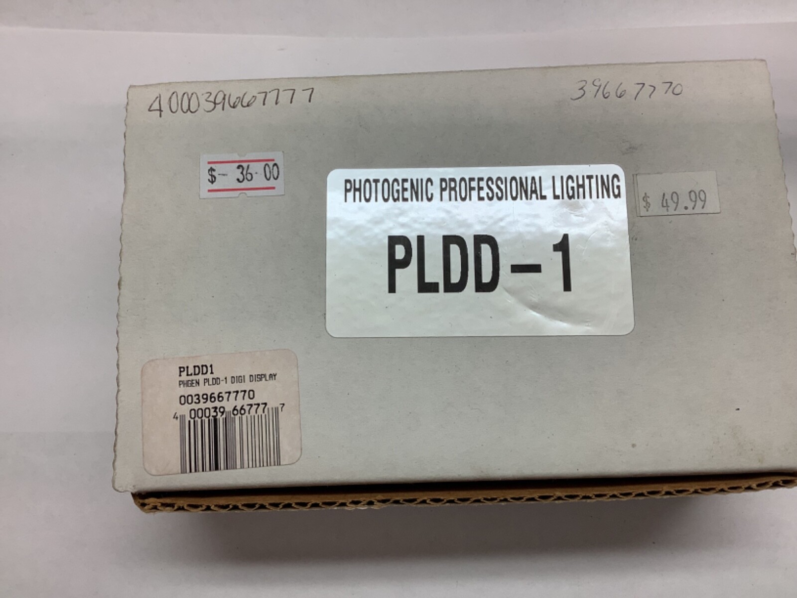 Photogenic PLDD-1 Display Read