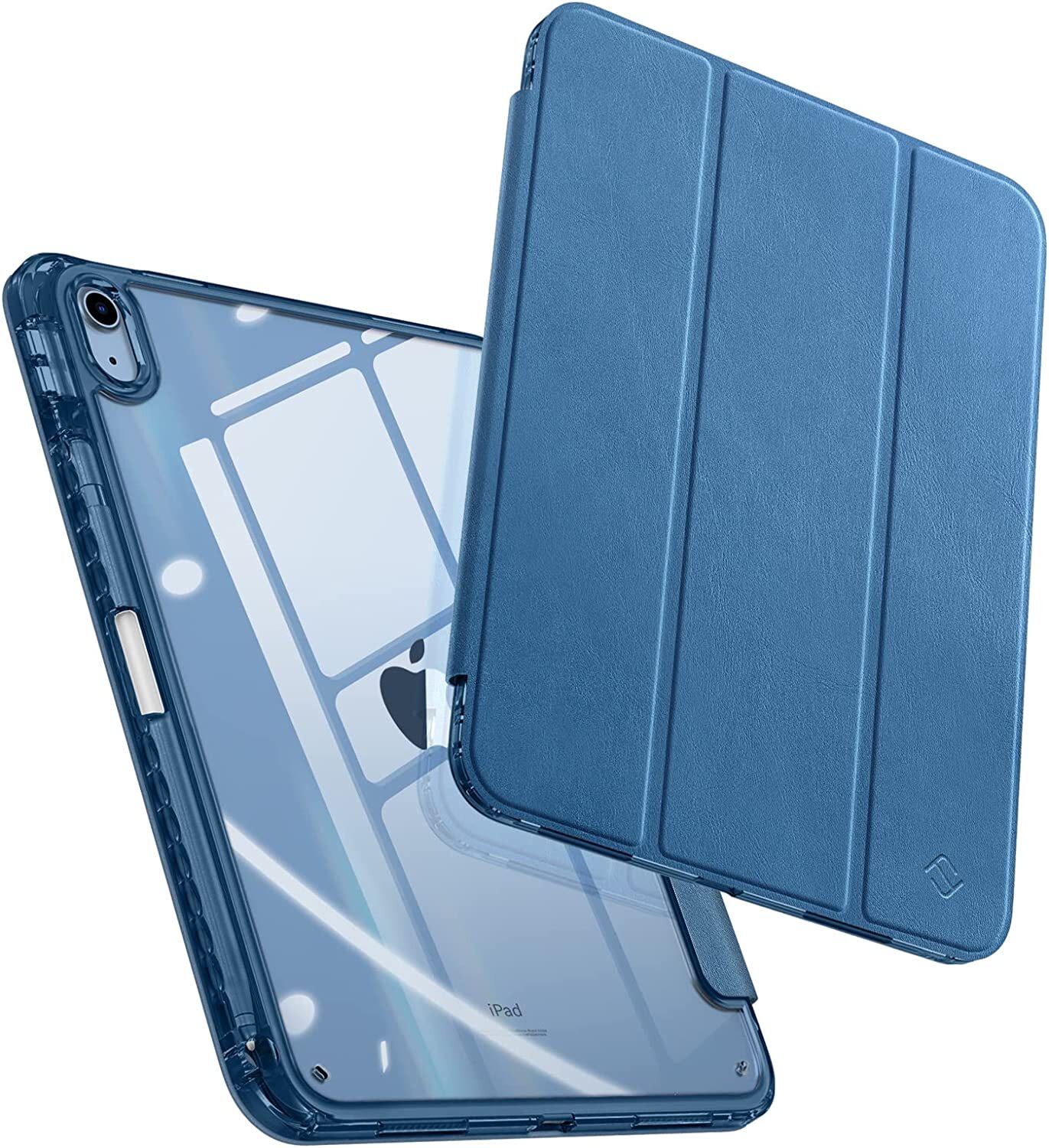Hybrid Slim Case for iPad (A16) 11th Gen/iPad 10th Gen Crystal Shockproof Cover