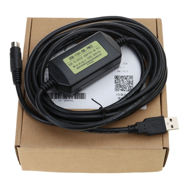 USB-1761-CBL-PM02 USB PLC Programming Cable For A B Micrologix 1000/1200/1500