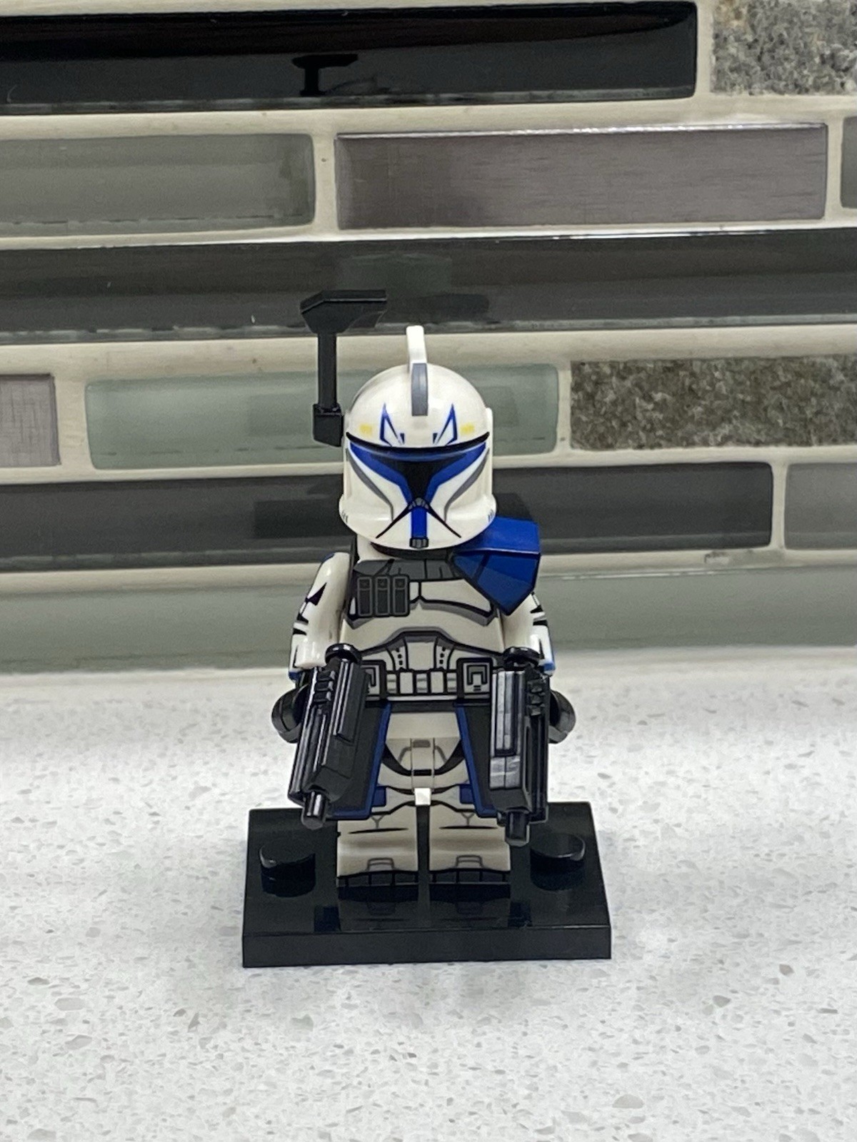 Star Wars Captain Rex Clone Trooper Minifigure For Lego