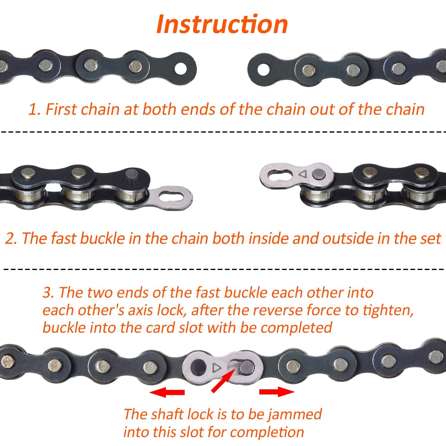 8 Pairs Bicycle Chain Master Link Missing Link 6 7 8 9 10 Speed Reusable