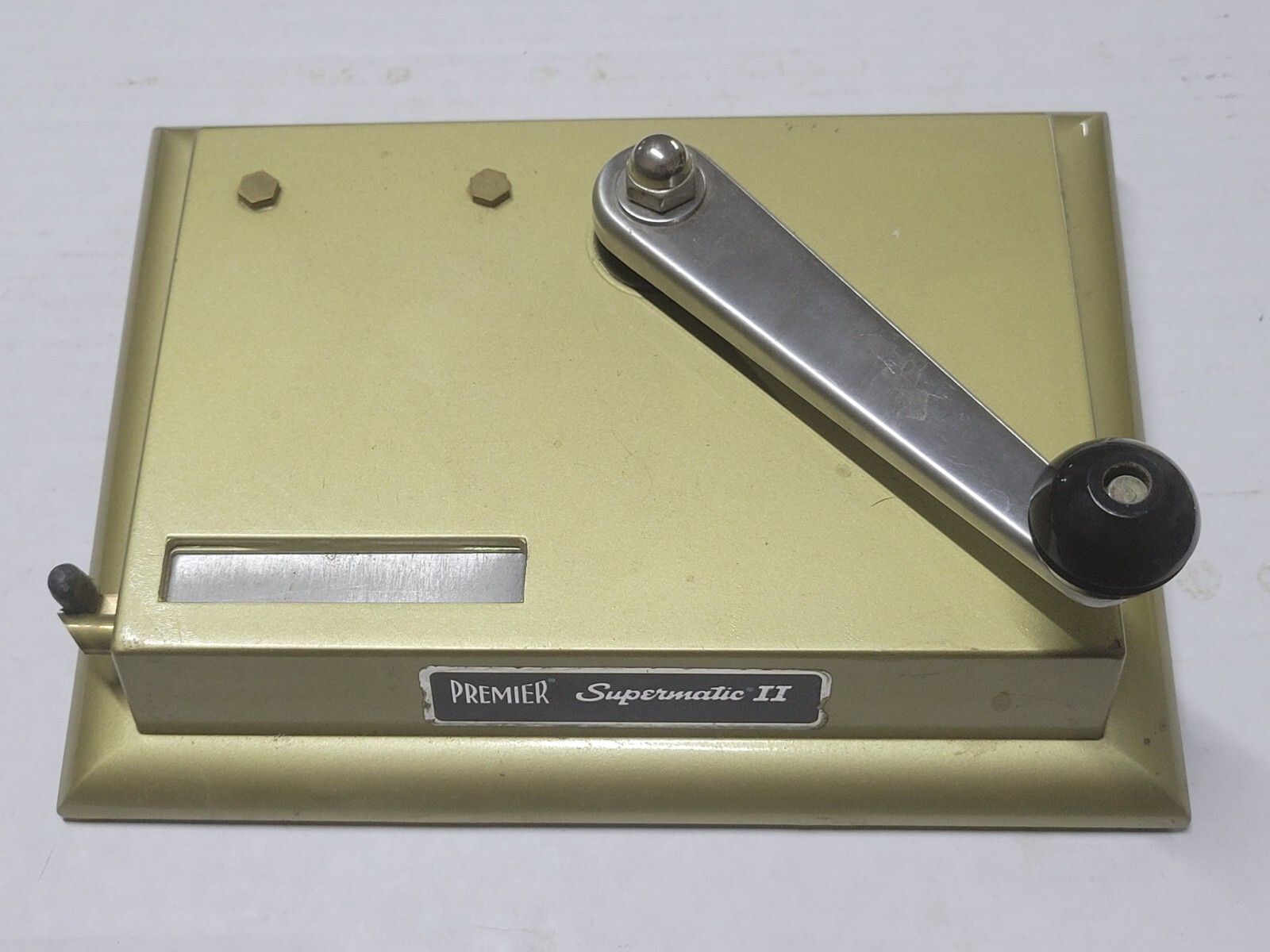 PREMIER SUPERMATIC II 2 CIGARETTE MAKER ROLLING TOBACCO INJECTOR MACHINE J5.1