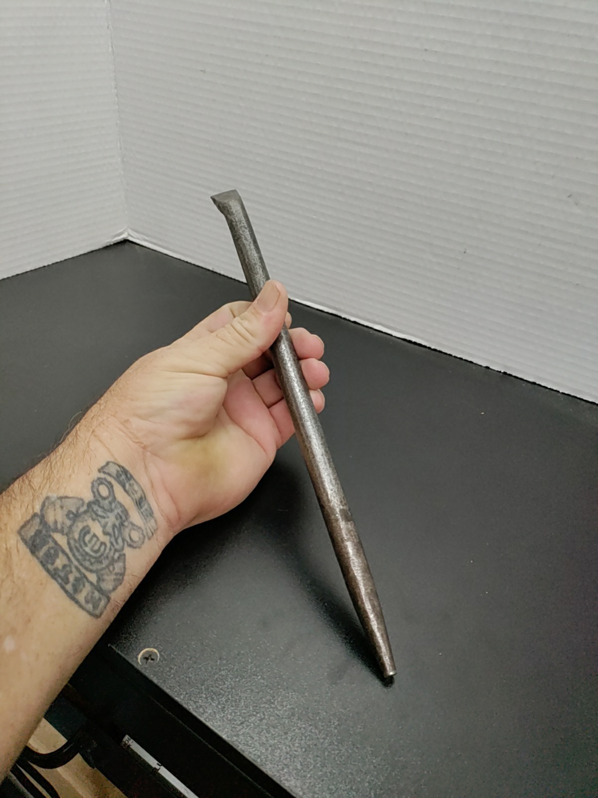 12" Vintage Pry Bar - Could Be An Alignment Tool. Not Sure.