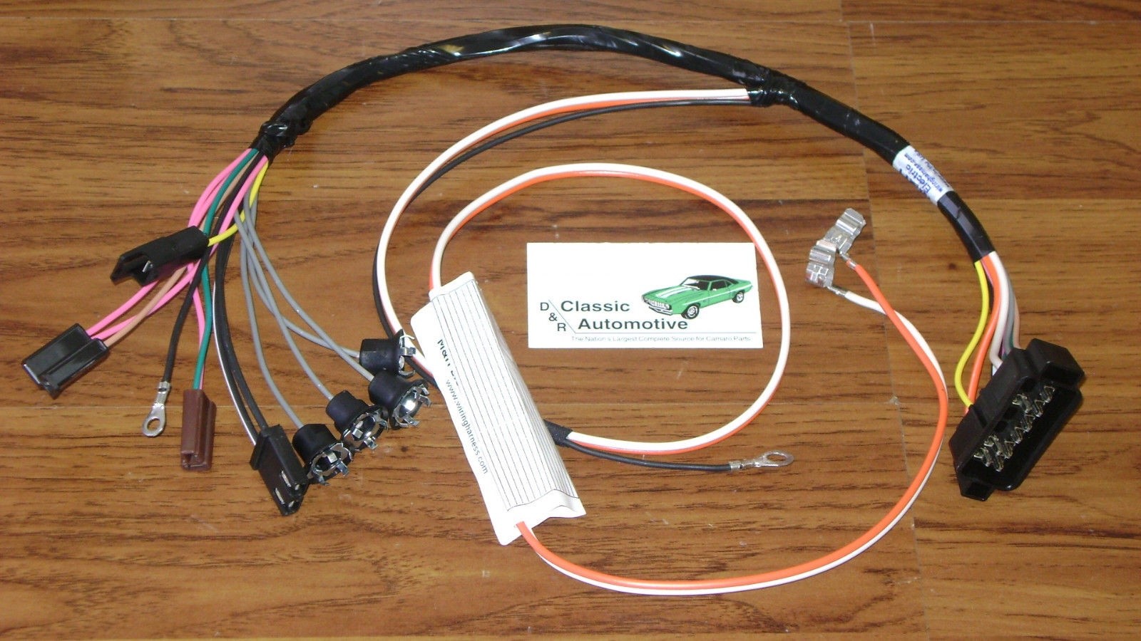 Console Wiring Harness  Made in USA 68-69 Camaro Manual Transmission w/Gauges