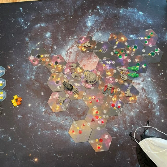 Great Galaxy Eclipse Second Dawn GripMat (3x3ft)
