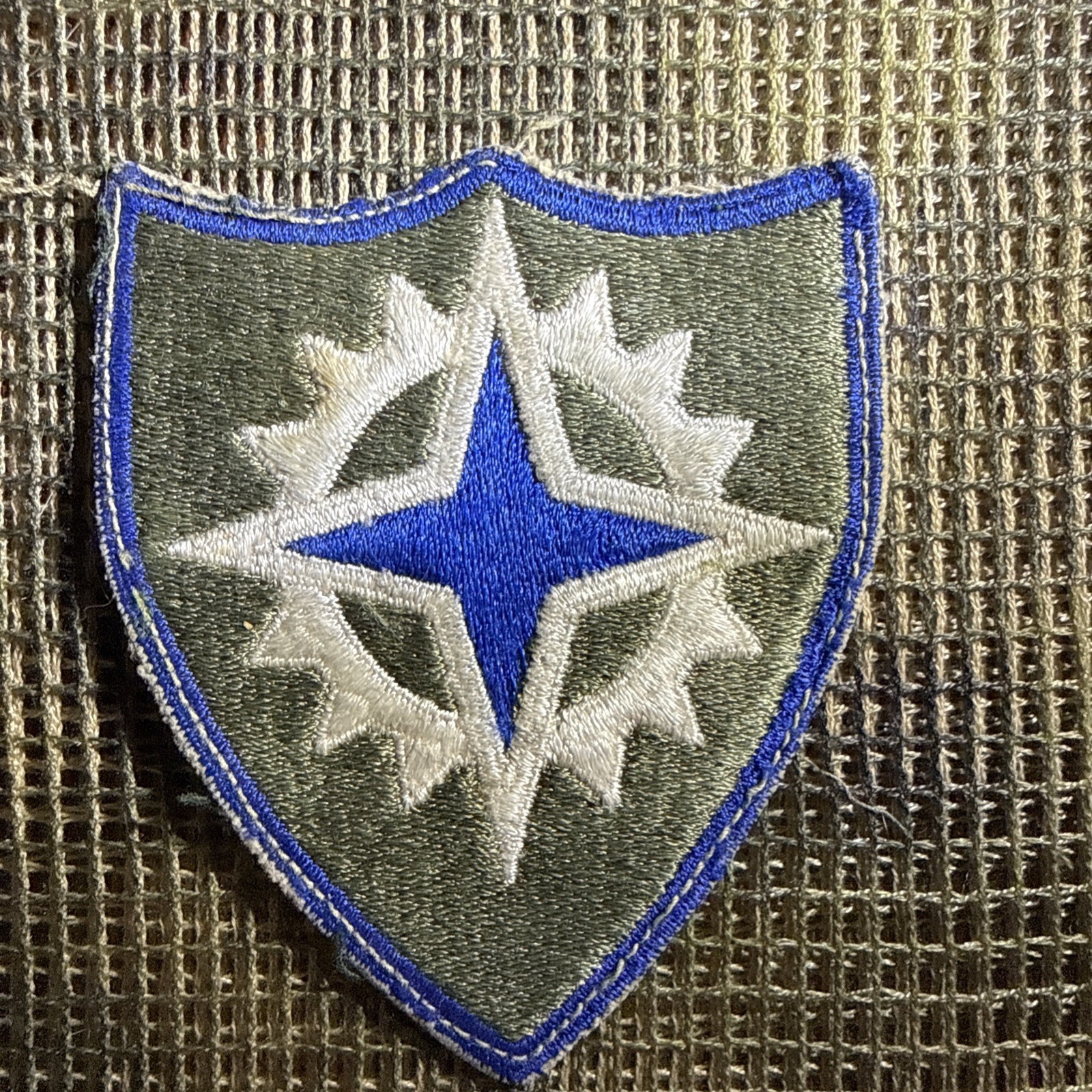 WWII U.S. XVI Corps Patch  -Cut Edge