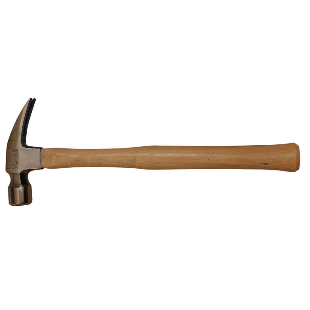WESTWARD 6DWJ0 Rip-Claw Hammer,Hickory,Milled,20 Oz 6DWJ0
