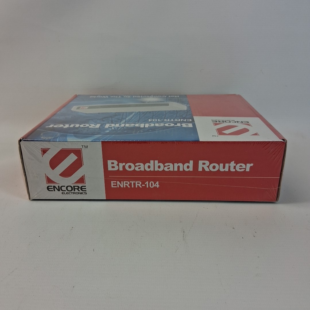 Encore ENRTR-104 broadband router.