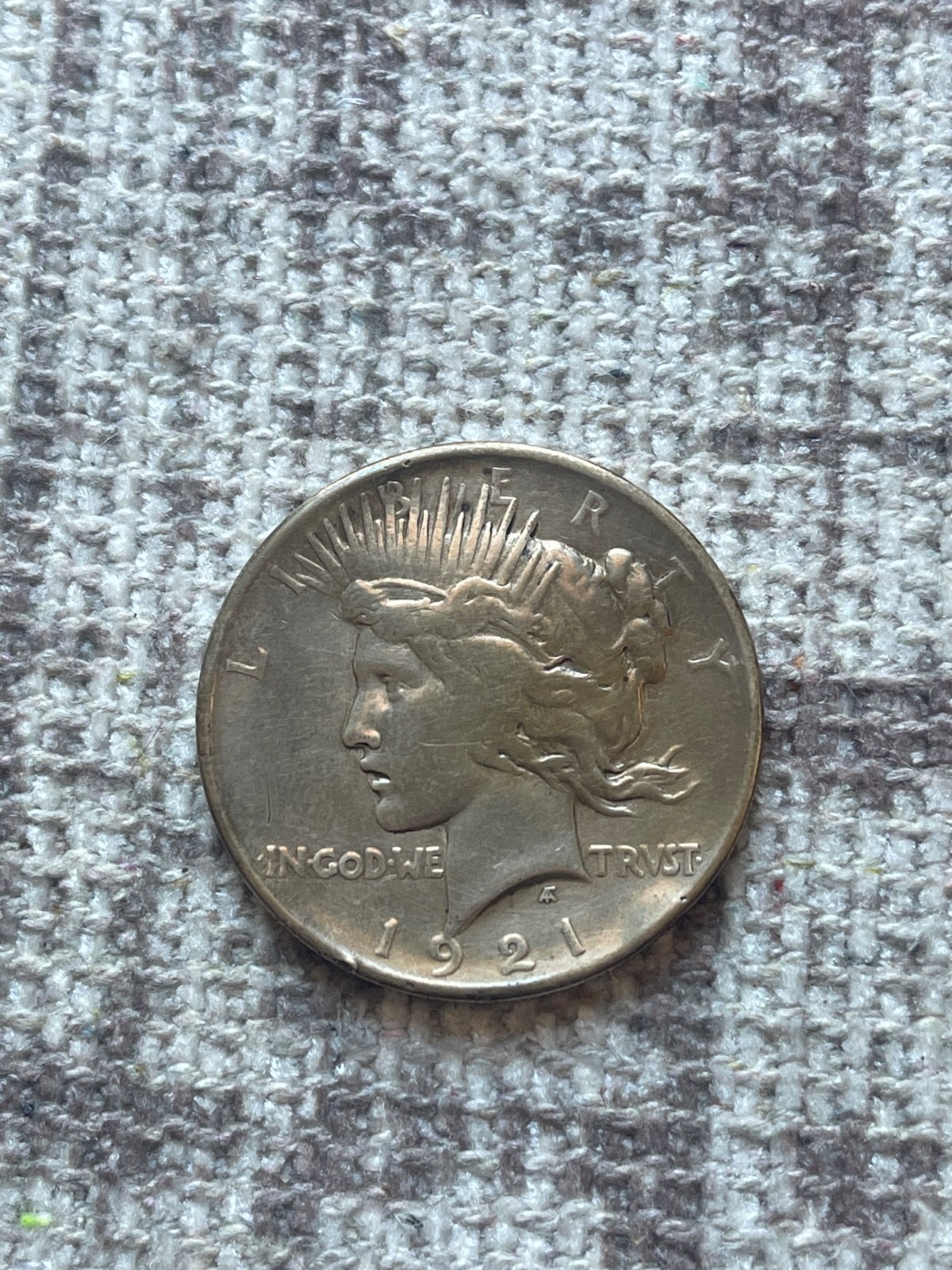 1921 Peace Dollar