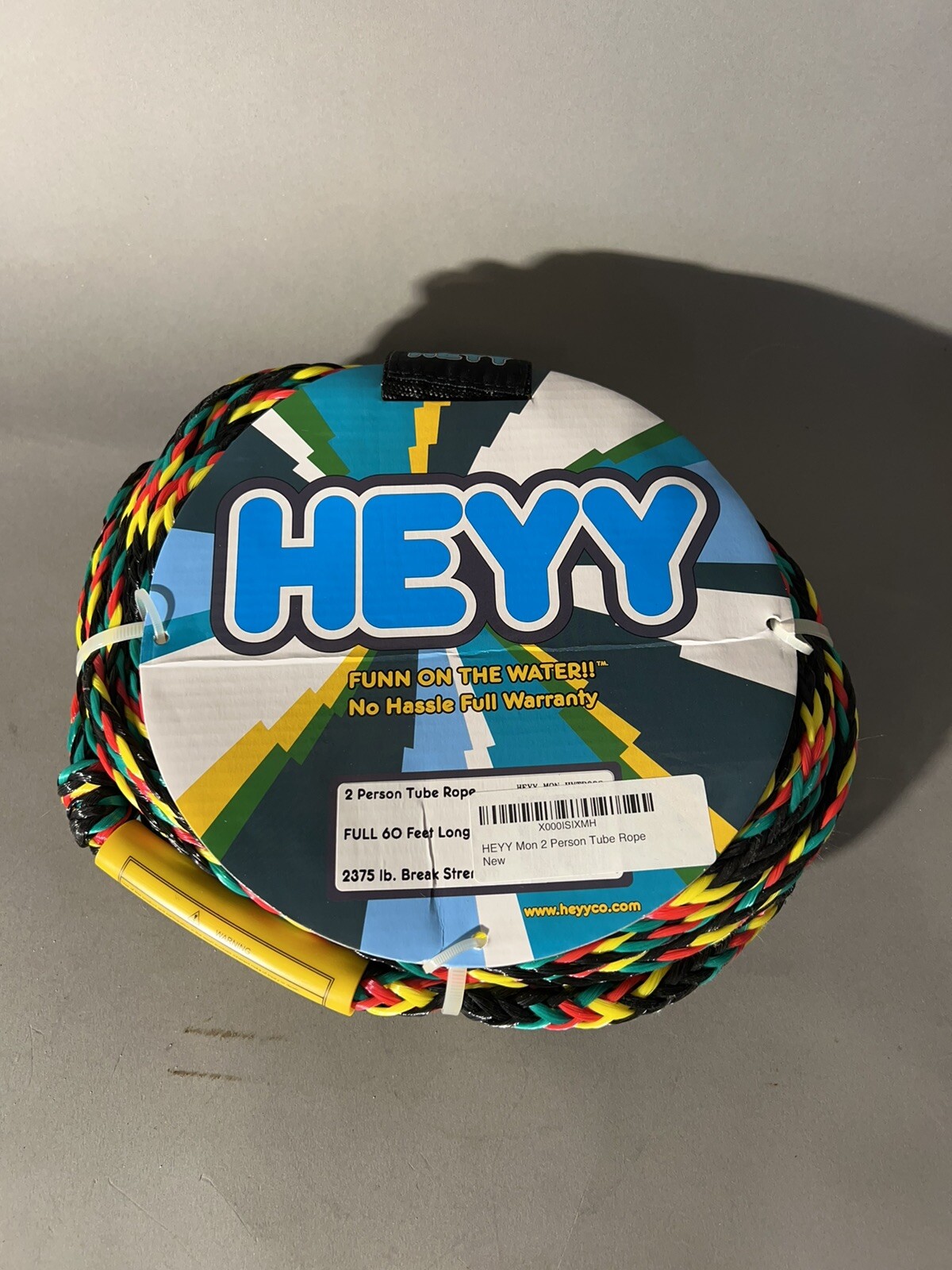 Heyy Tow Rope 2-Person Inflatable Tube