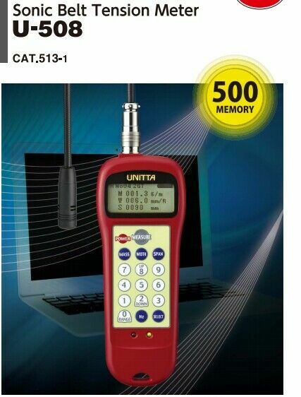 1PC New UNITTA U-508 Gates Unitta Sonic Tension Meter U-508 Replace U-507