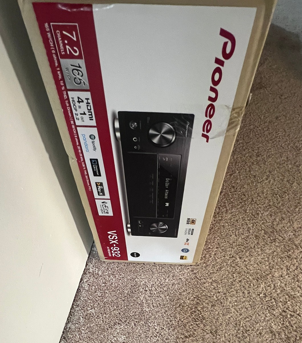 Pioneer VSX-932 7.2-Channel Network AV Receiver