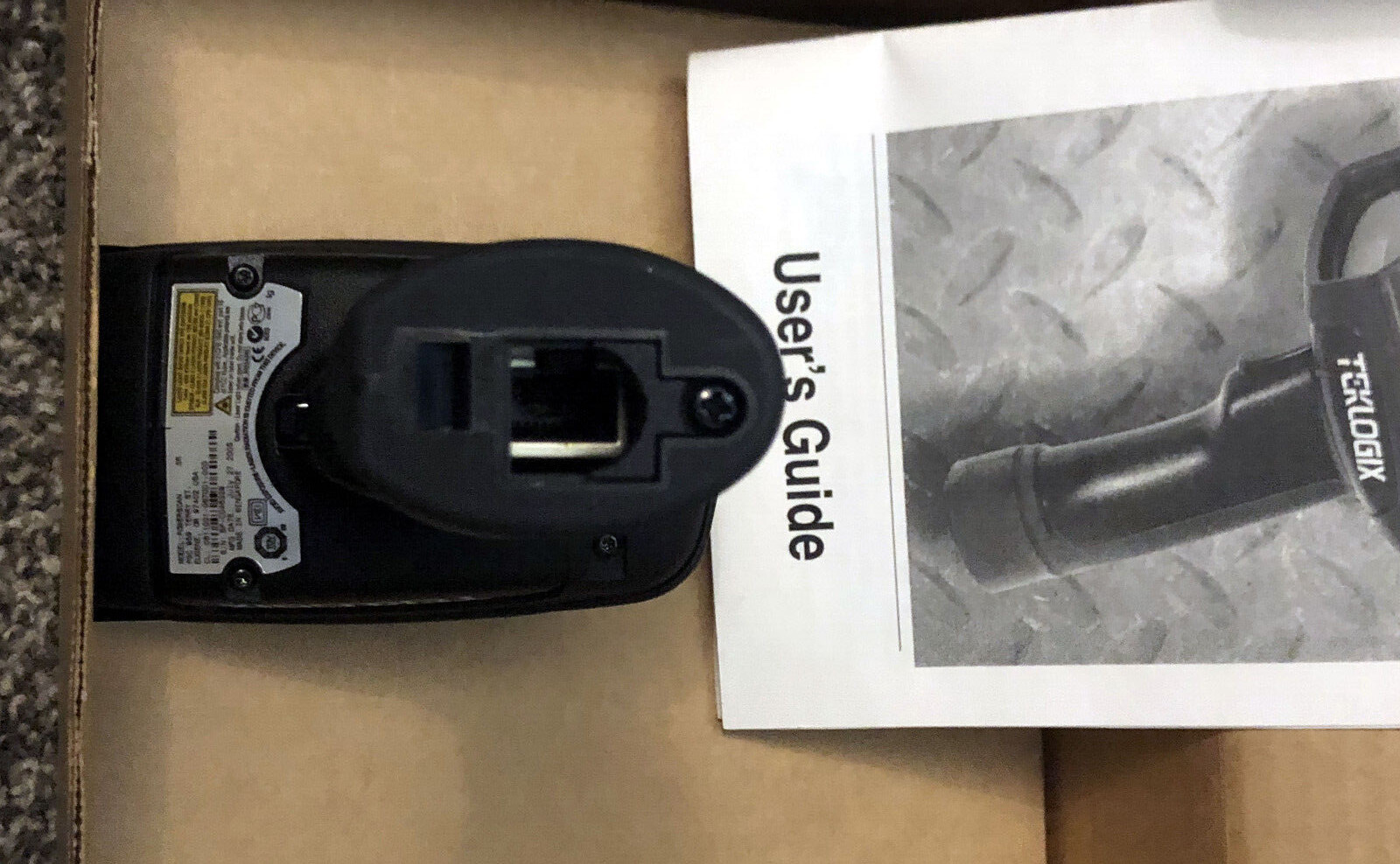 Never Used Psion Teklogix POWERSCAN SR Barcode Scanner
