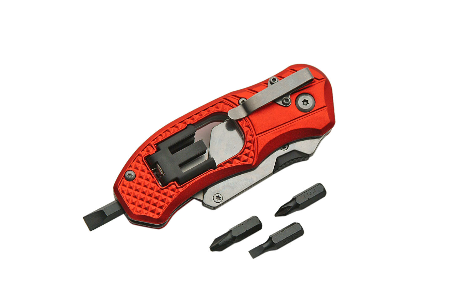 4” Utility Knife Multifunctional Tool With Screwbits – Free Shipping!