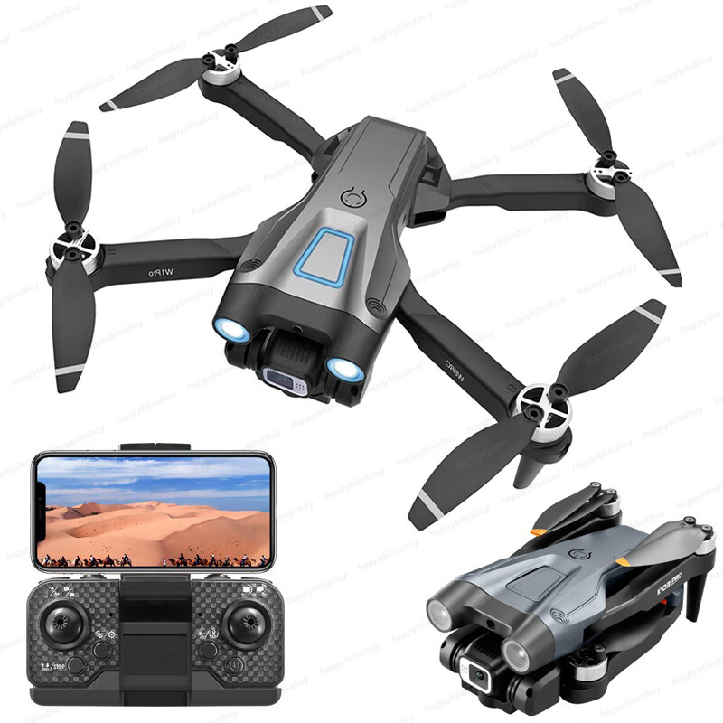 2025 RC Drone With 4K HD Camera WiFi FPV Foldable Quadcopter Adult Kids Beginner