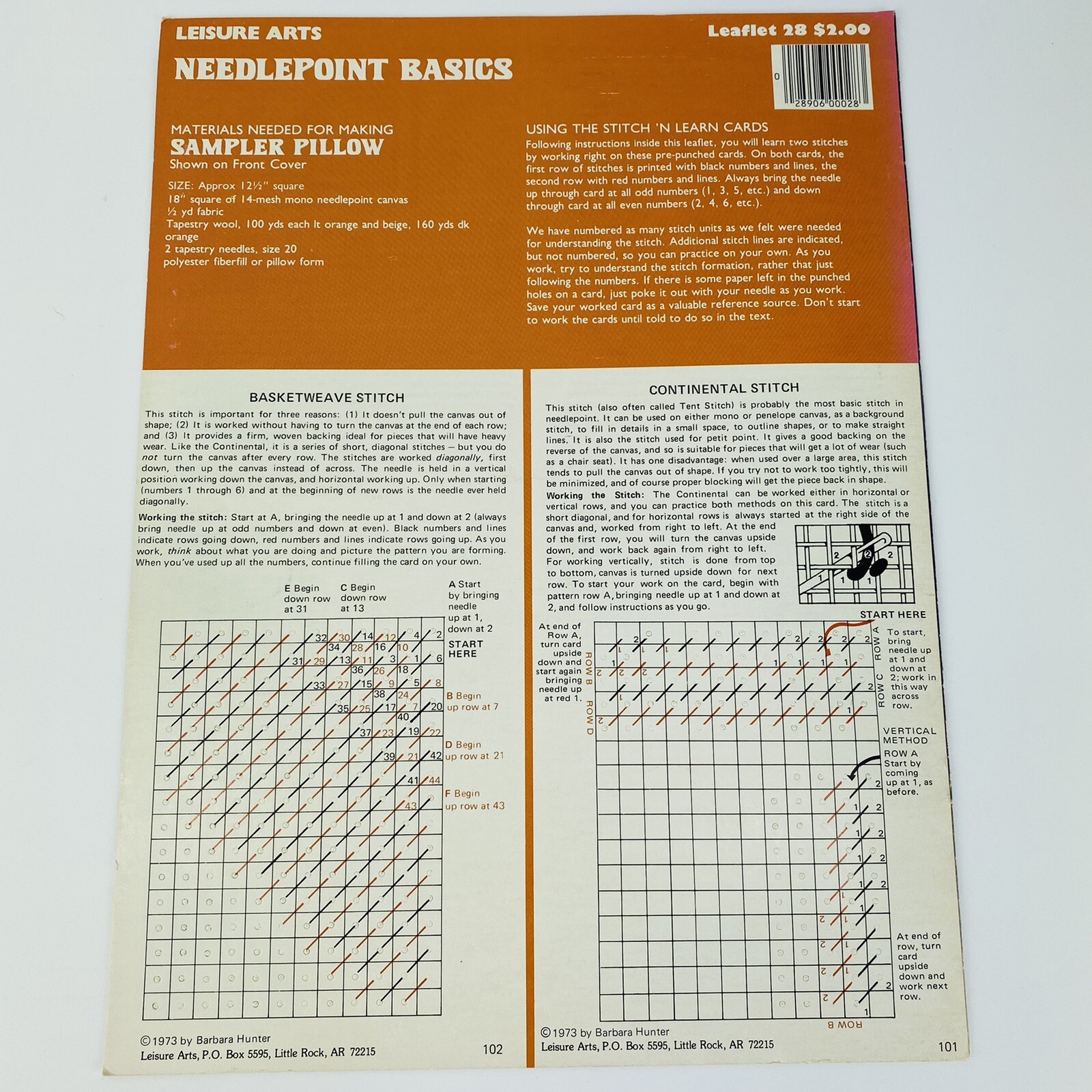 Guide To Charted Needlepoint Designs Needlepoint Basics Barbara Hunter Charts
