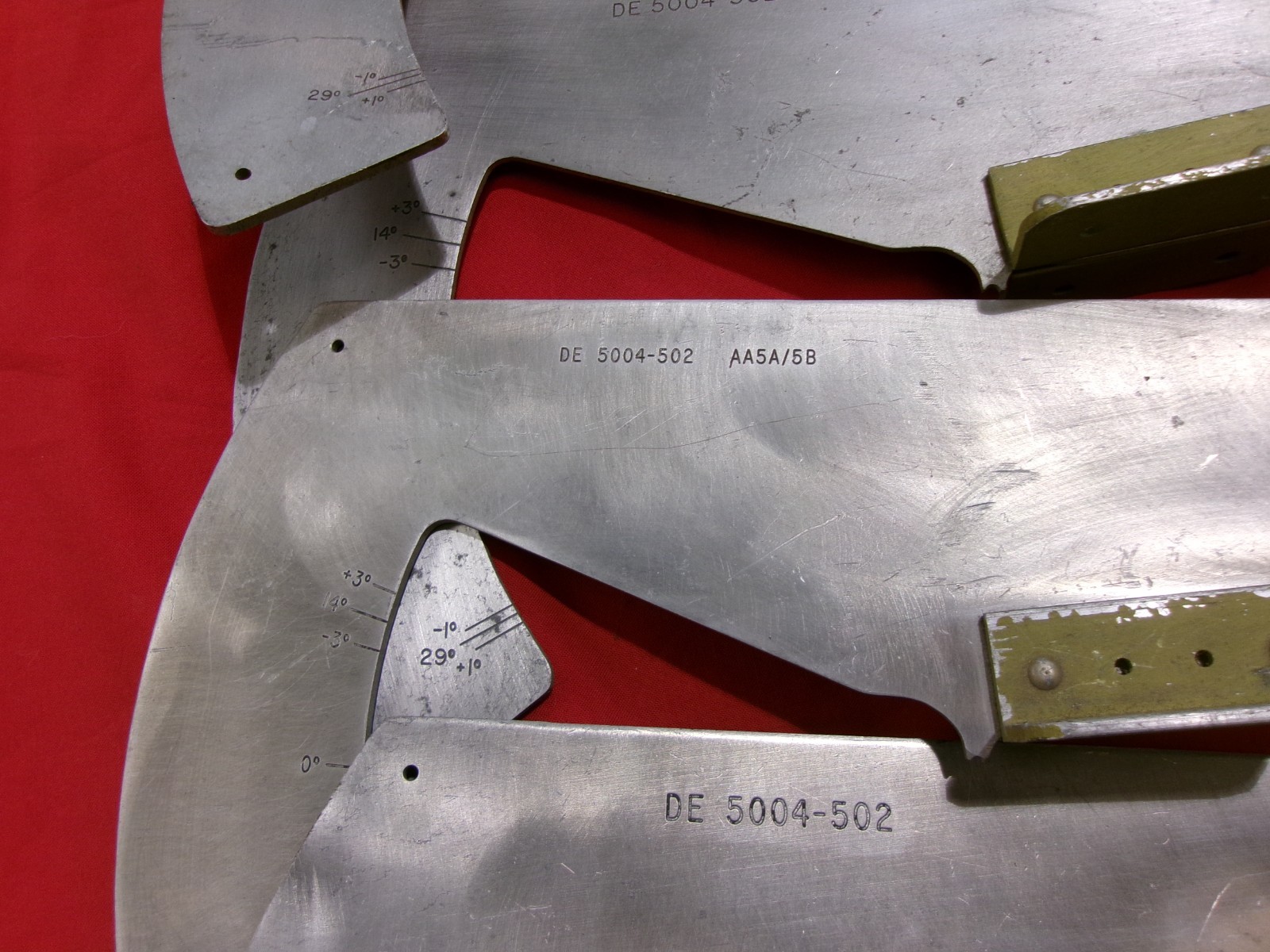 Grumman AA-5A, 5B, AG5B Rigging Fixture Elevator Trim factory original old stock