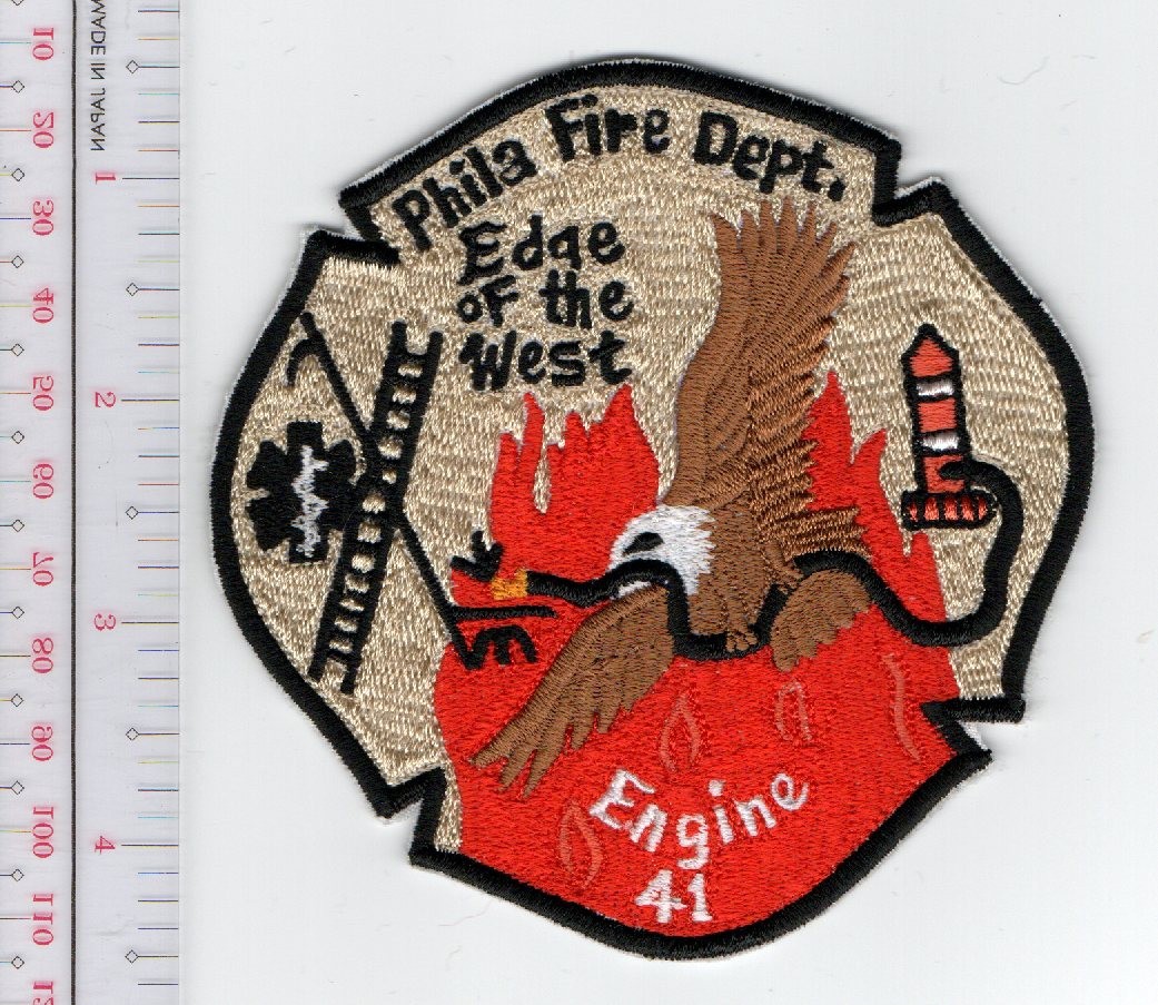 US Fire Departent Engine 41 Edge of the West Patch