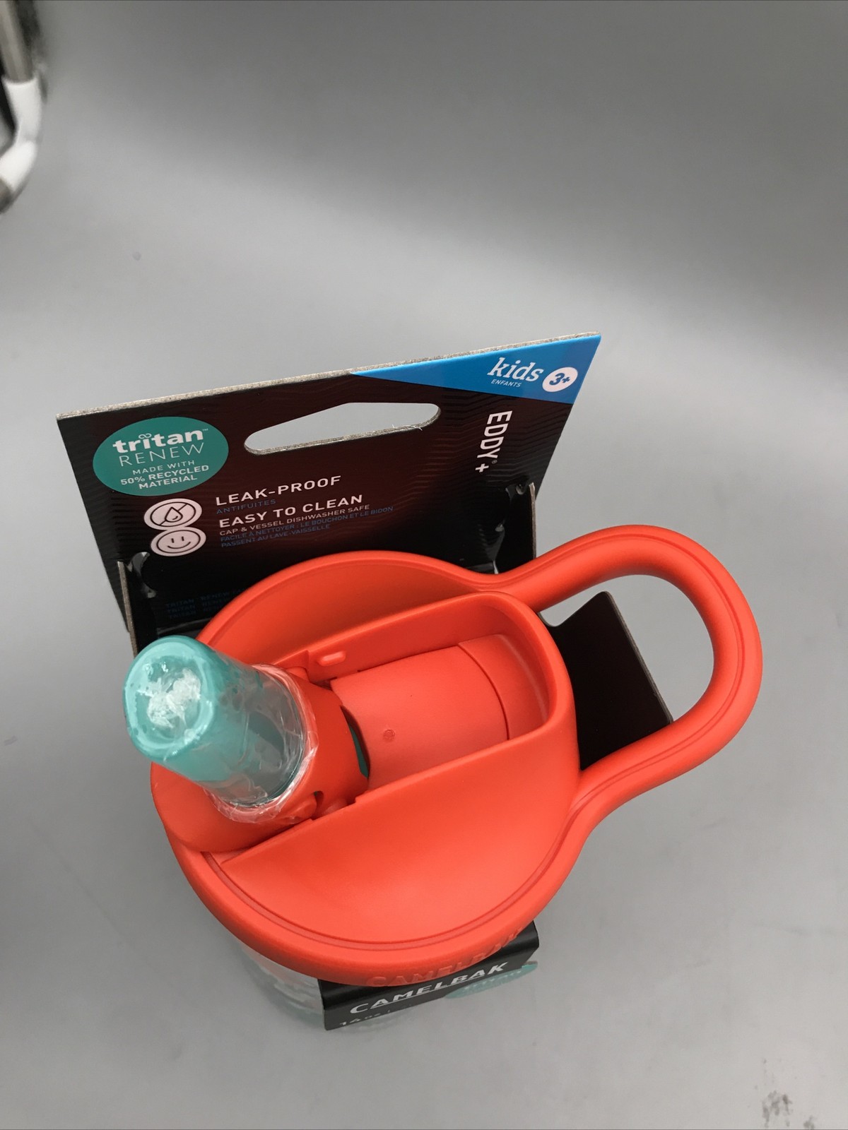 New CamelBak Eddy+ 14Oz Kids Water Bottle with Tritan Renew Straw Top Leak-Proof