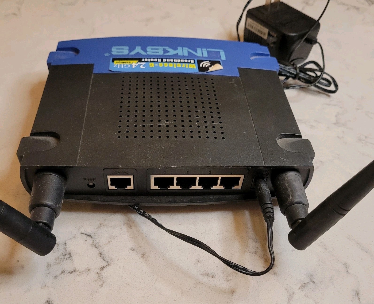 Linksys WRT54G Wireless G Router — Tested & Working