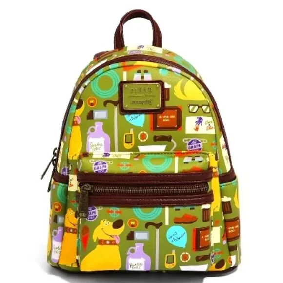 Loungefly Disney Up Dug & Knick-Knacks Mini Backpack Exclusive