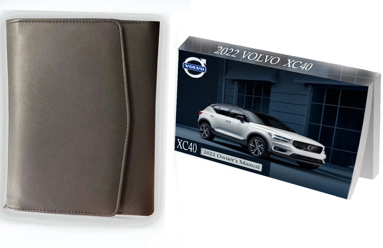 Owner Manual for 2022 Volvo XC40, Owner's Manual Factory Glovebox Book