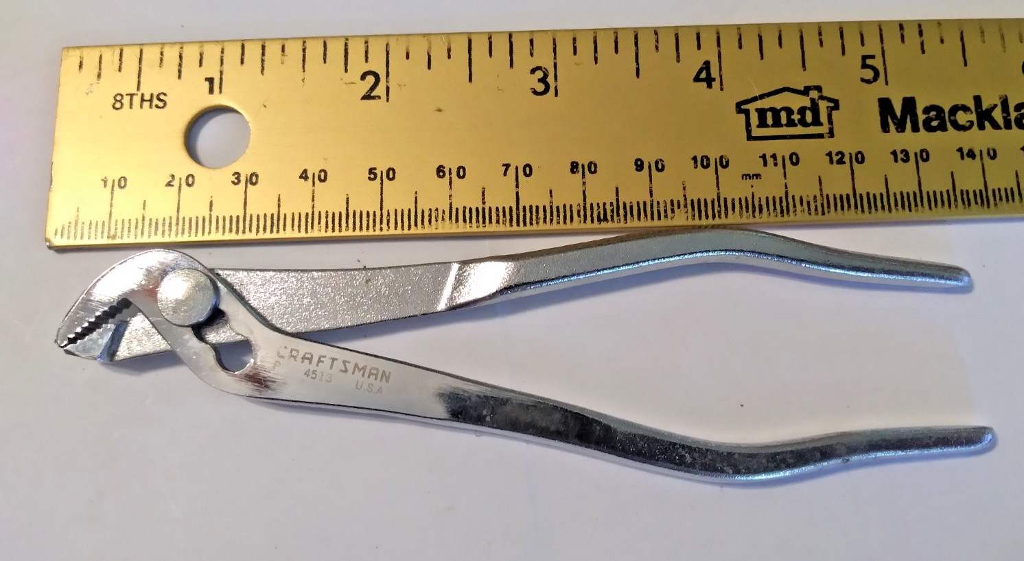 CRAFTSMAN SLIP-JOINT IGNITION PLIERS 4513 USA WILDE XTRA-NICE!