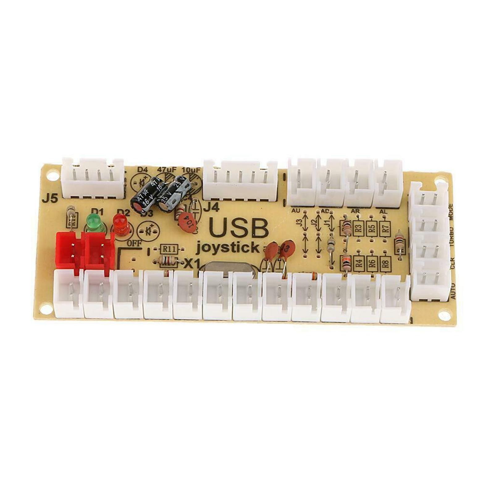 New Quimat Zero Delay Arcade USB Encoder Board to Joystick for Mame Jamma PC