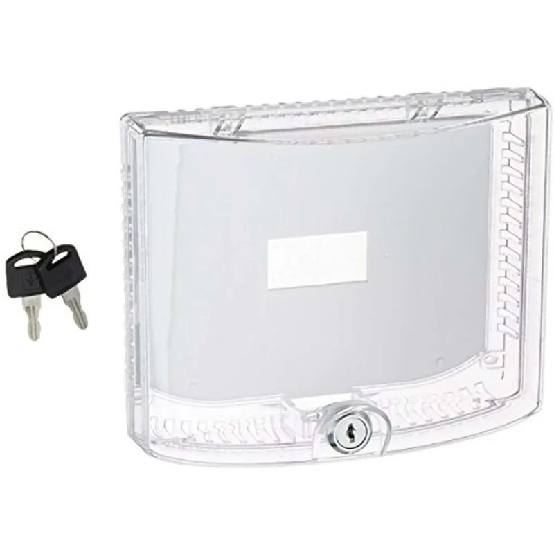 Braeburn 5970 Universal Thermostat Guard Lock Cover w/ 2 Keys New