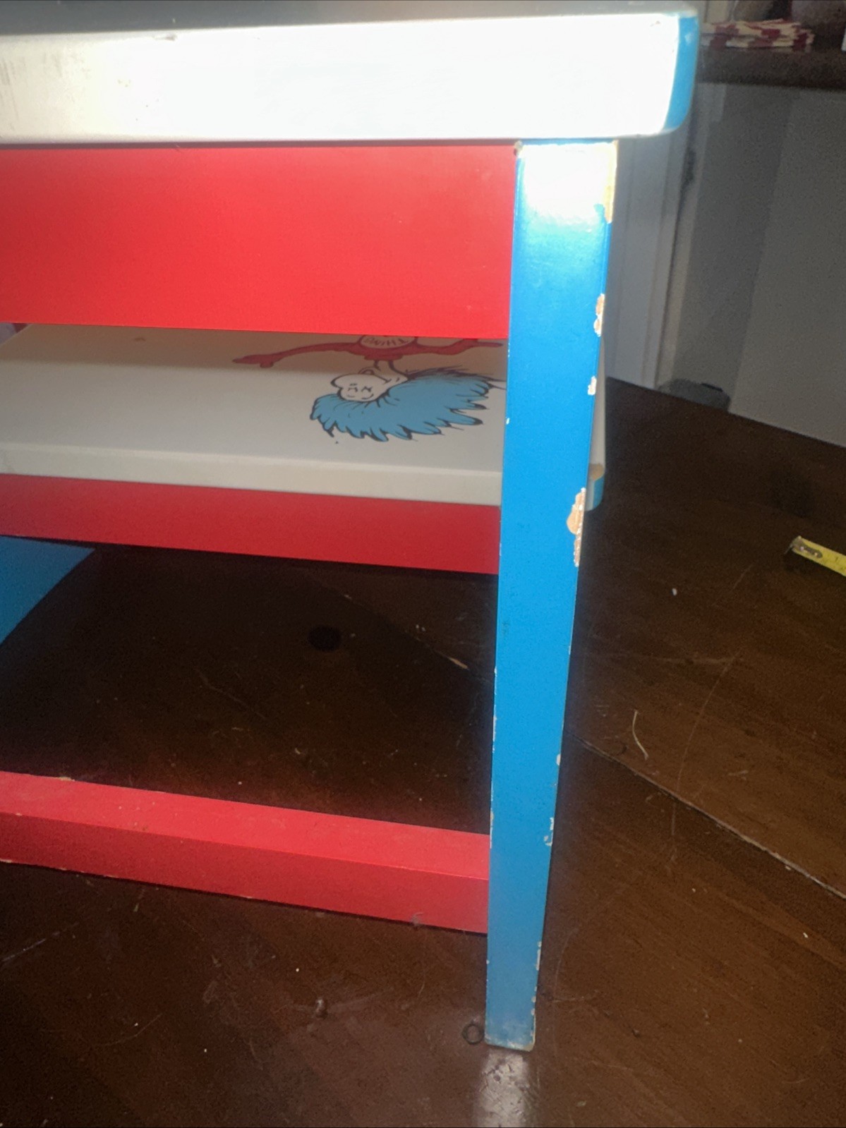 Vtg. Thing 1 Thing 2 Children’s Step Stool Used Good Condition See Photos
