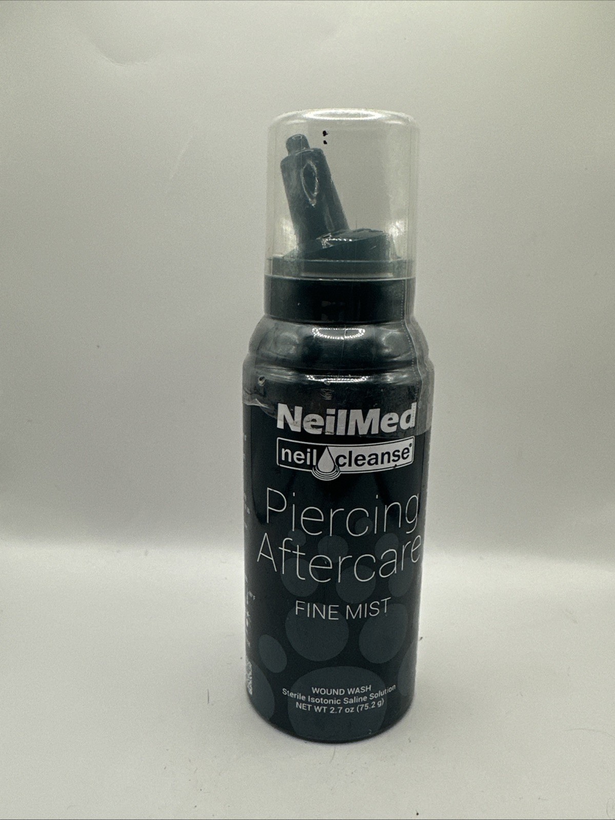 NeilMed Piercing Aftercare Fine Mist Neil Cleanse Wound Wash 6.3 oz NEW Sealed