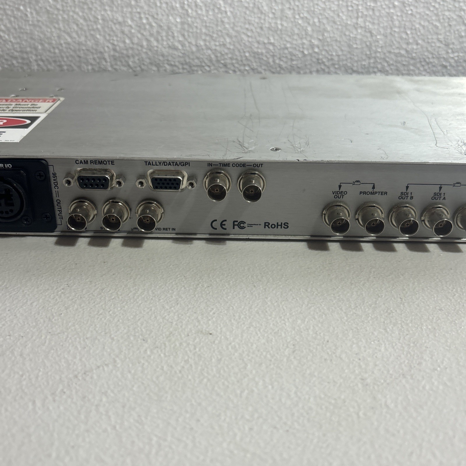 CopperHead ProHD RM-FP790 Powered Base Station - Rackmountable Untested Turns On