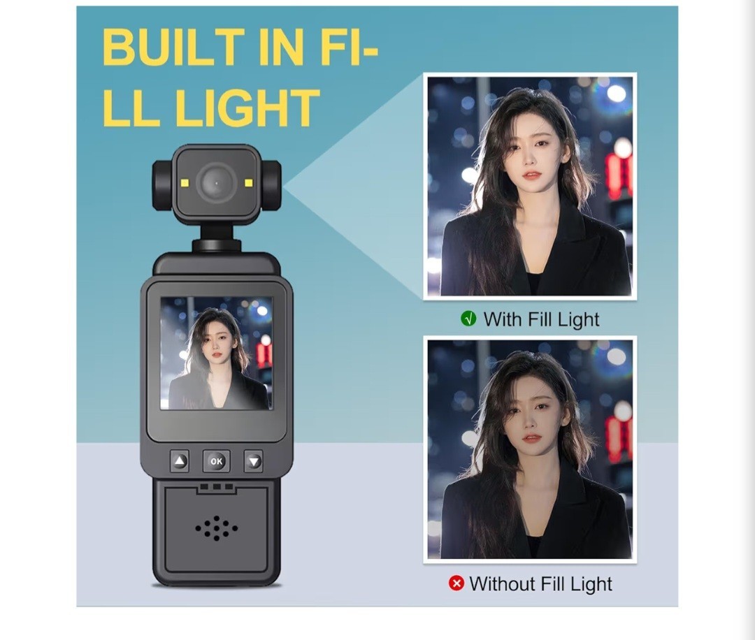 Portable Multifunctional Body Camera Recorder For Sports