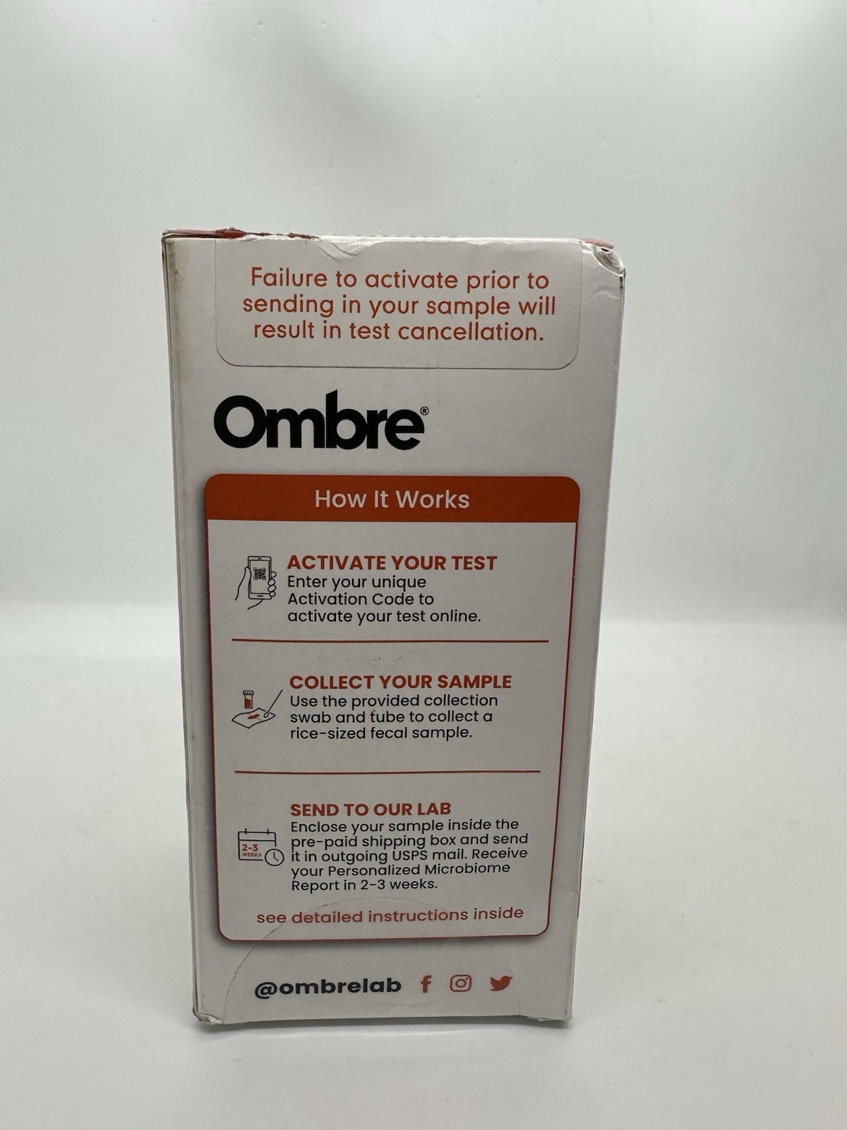 Ombre Gut Wellness Test