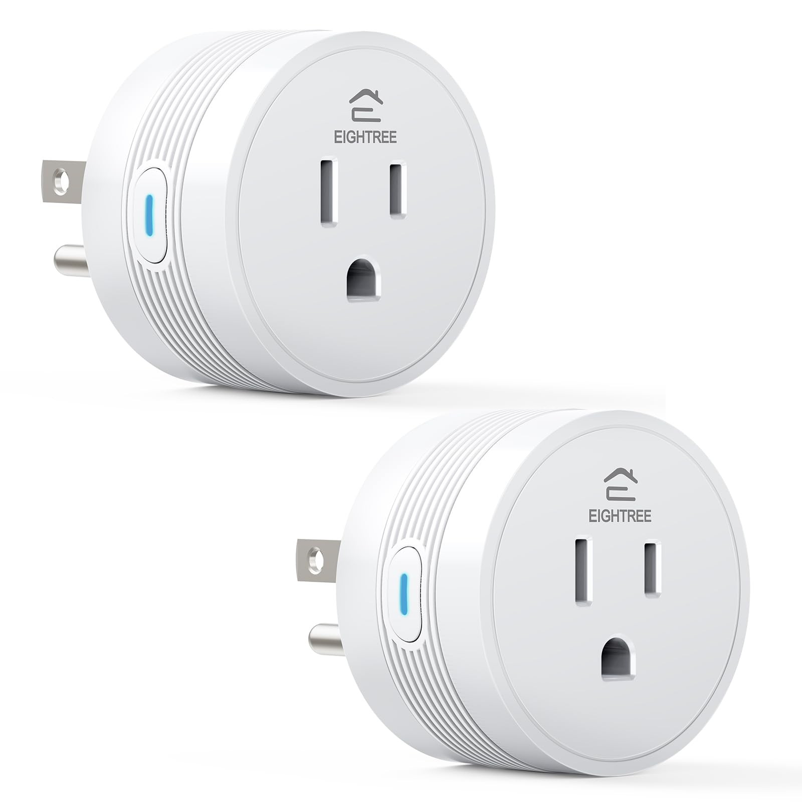 Smart Plug WiFi Outlet Works with Alexa Google Home, Timer Control 2Pack