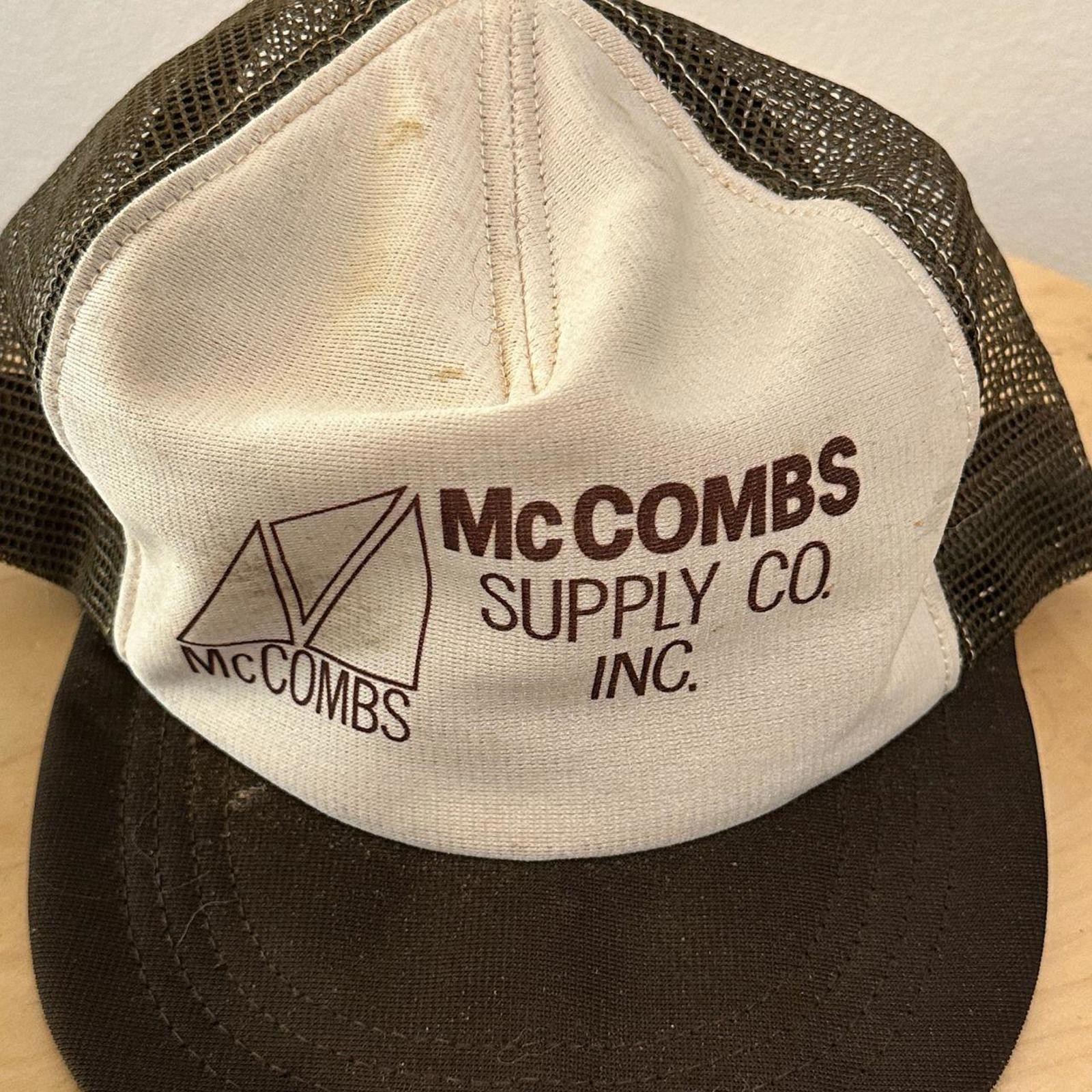Vintage McCombs Supply Co. Inc. Mesh Trucker Hat