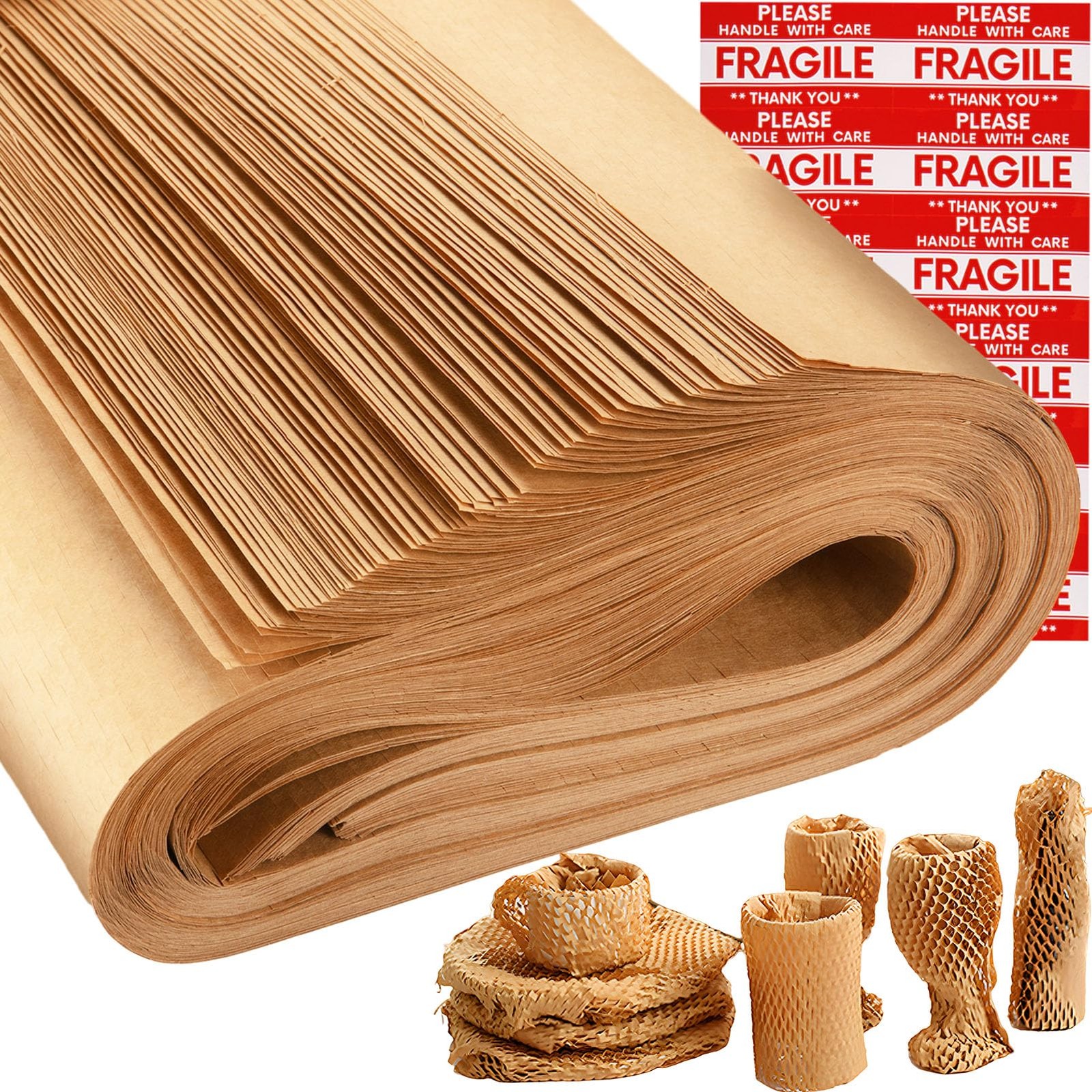 Packing Paper Sheets For Moving Honeycomb Packing Paper Sheets with 1.6X Stre...