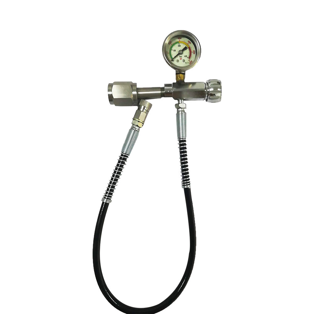 CGA347 Fill Station Kit SCBA Charging Adapter with 60cm Hose 0-6000PSIUS