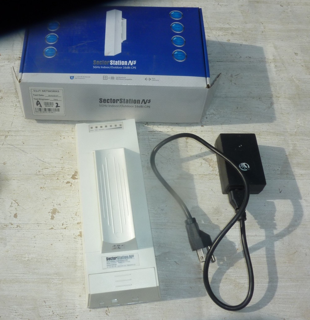 Focono Wireless Netbridge Model SS-5G16 No Mounting Hardware