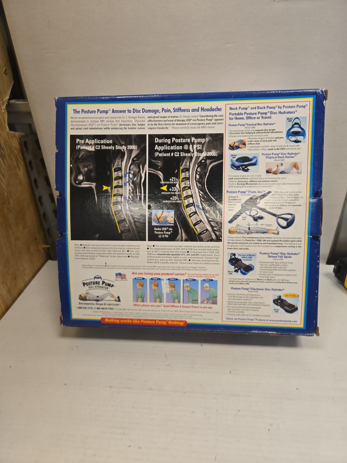posture pump disc hydrator model 1100-S