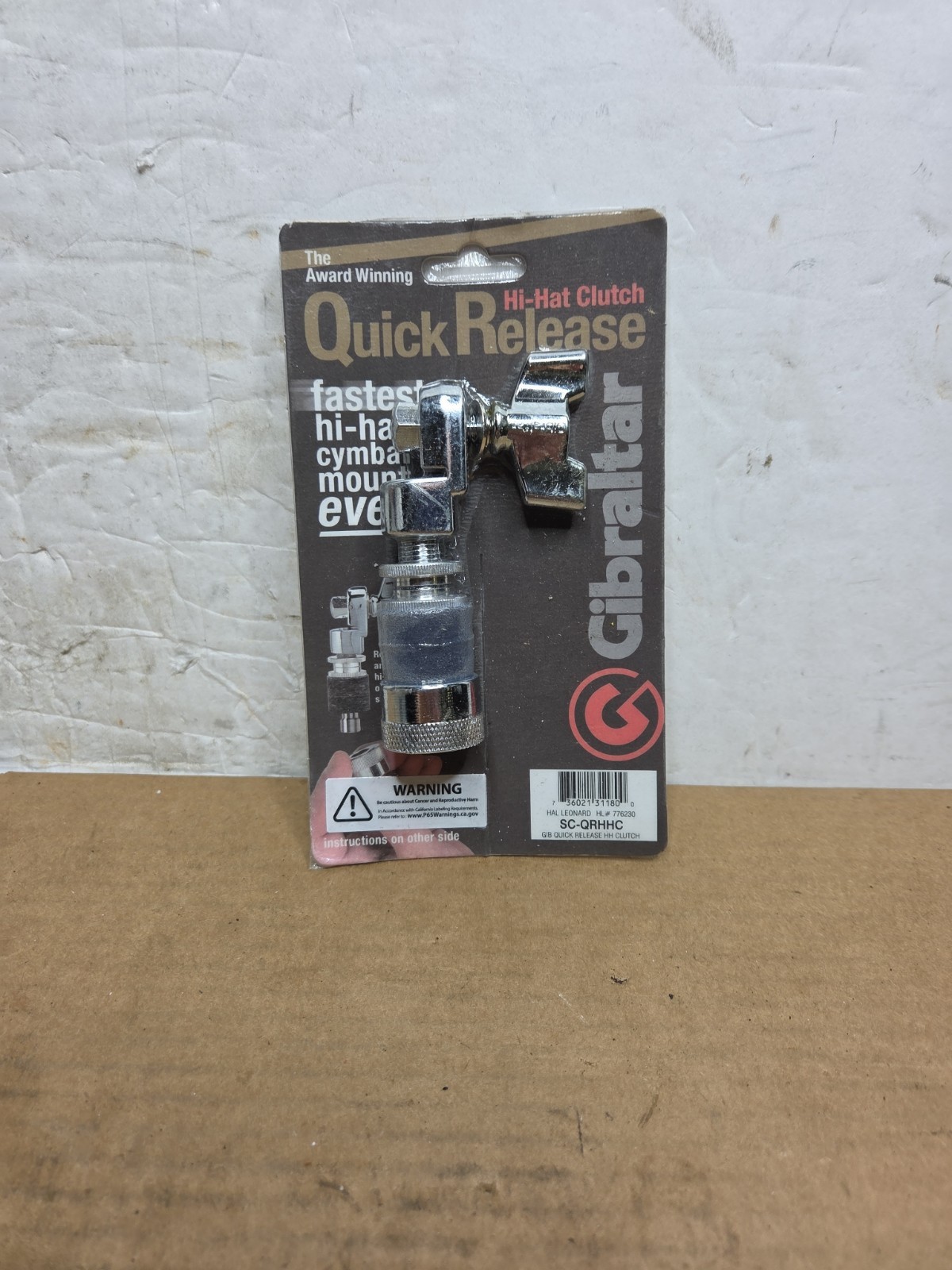 NEW - Gibraltar Quick Release Hi Hat Clutch SC-QRHHC 776230