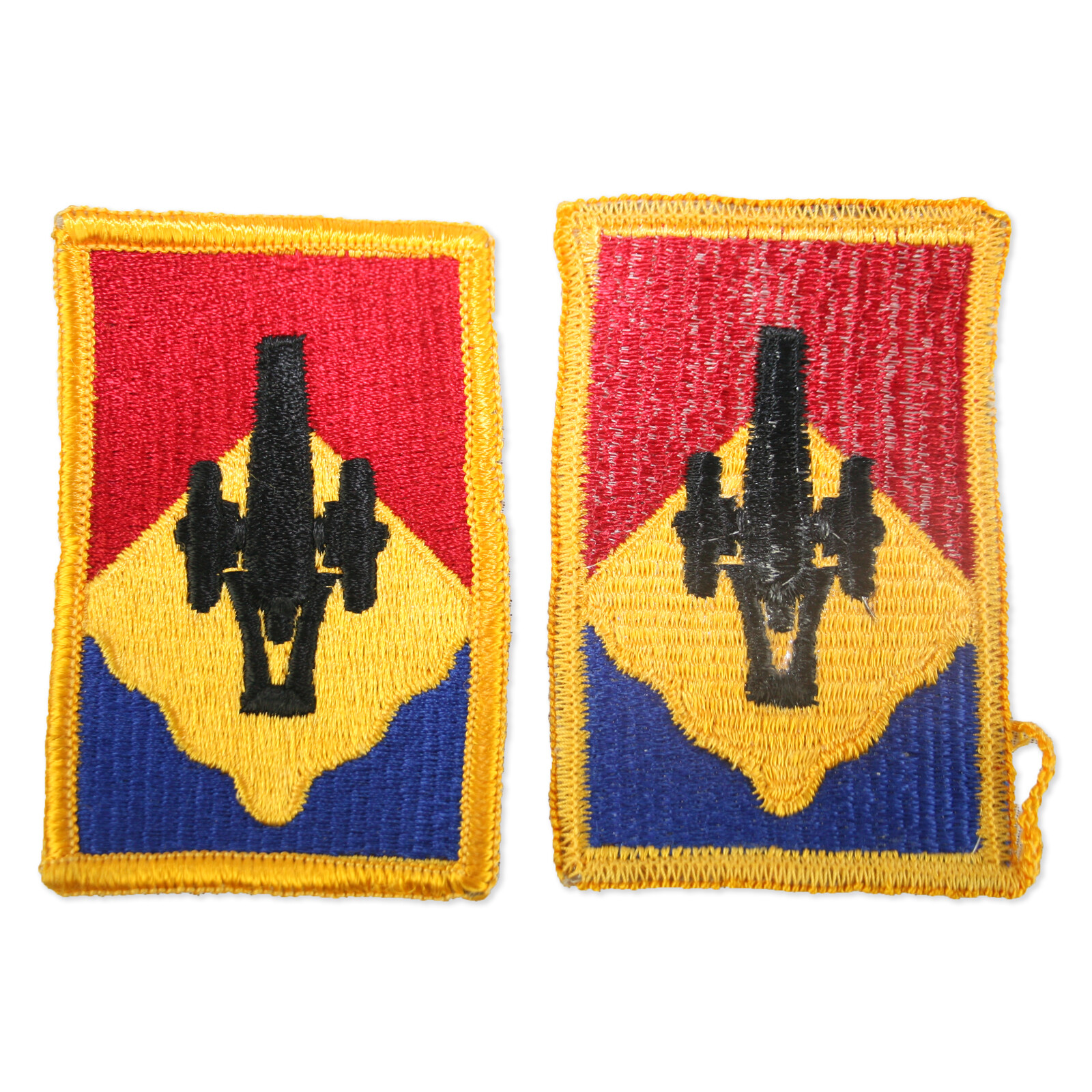 LOT OF 3 US ARMY PATCH NATIONAL GUARD 135TH FIELD ARTILLERY BRIGADE Full Color