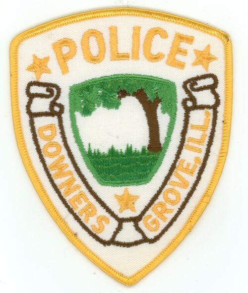 ILLINOIS IL DOWNERS GROVE POLICE NICE SHOULDER PATCH SHERIFF