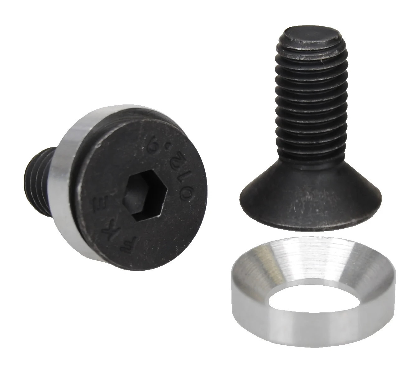 M10 Crank spindle bolts fits Odyssey Black Widow (PAIR) - BLACK