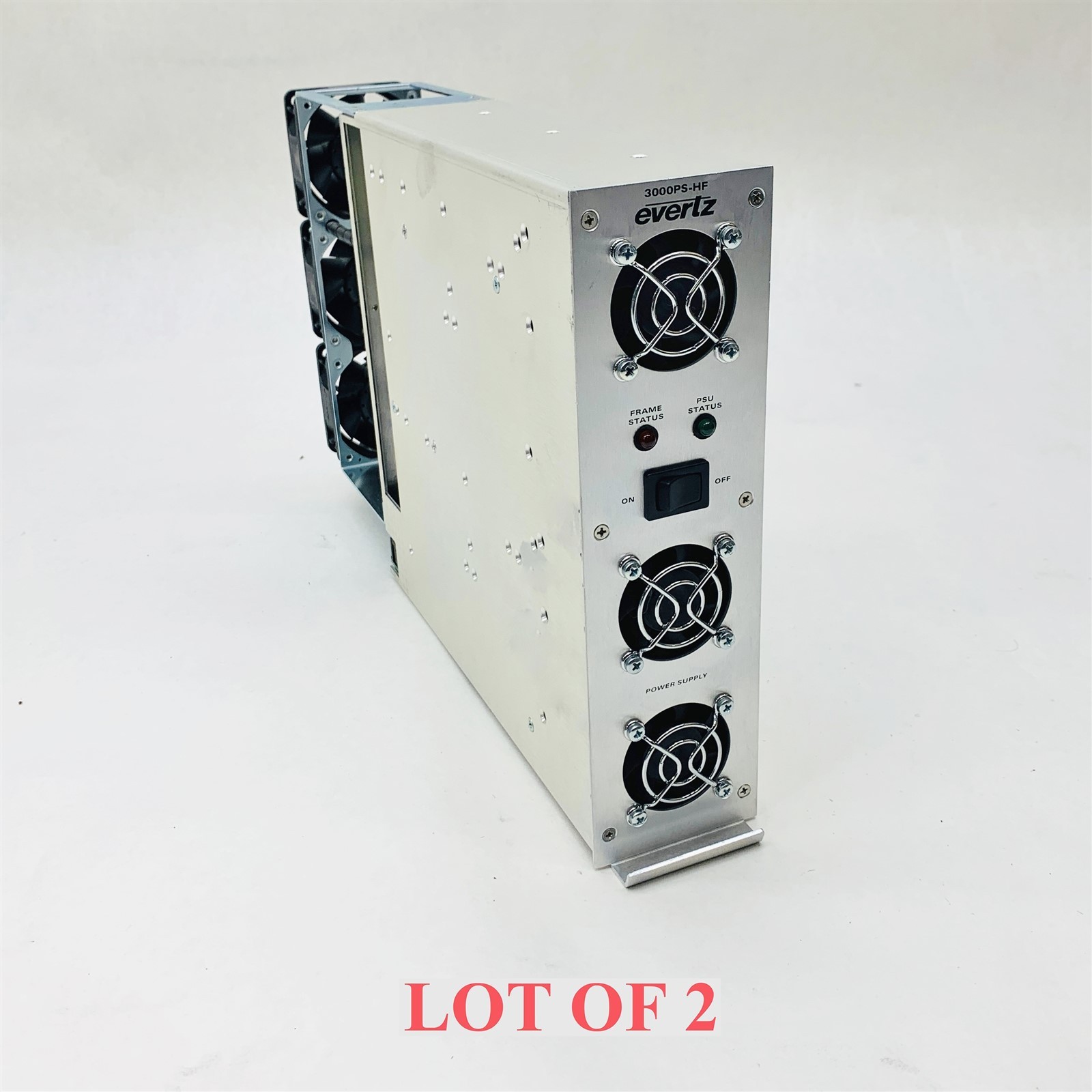 Evertz 3000PS-HF 650W Power Supply 3000PS-650W (for 3000MVP Multiviewer) Lot 2