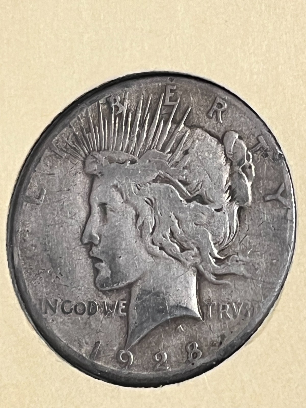1928 Peace Dollar