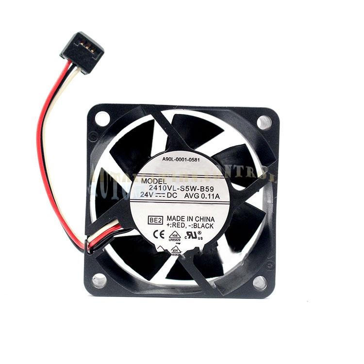 For NMB 2410VL-S5W-B59 24V 0.11A 6025 A90L-0001-0581 For Fanuc Cooling Fan