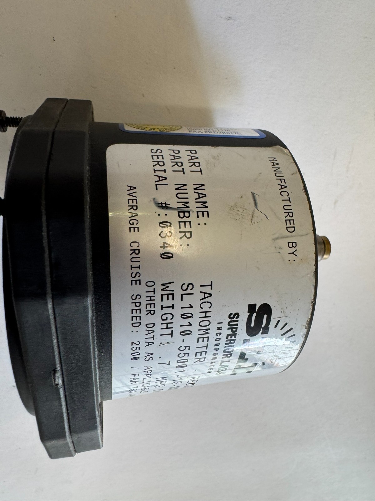 Cessna 172p Tachometer - Superior labs incorporated