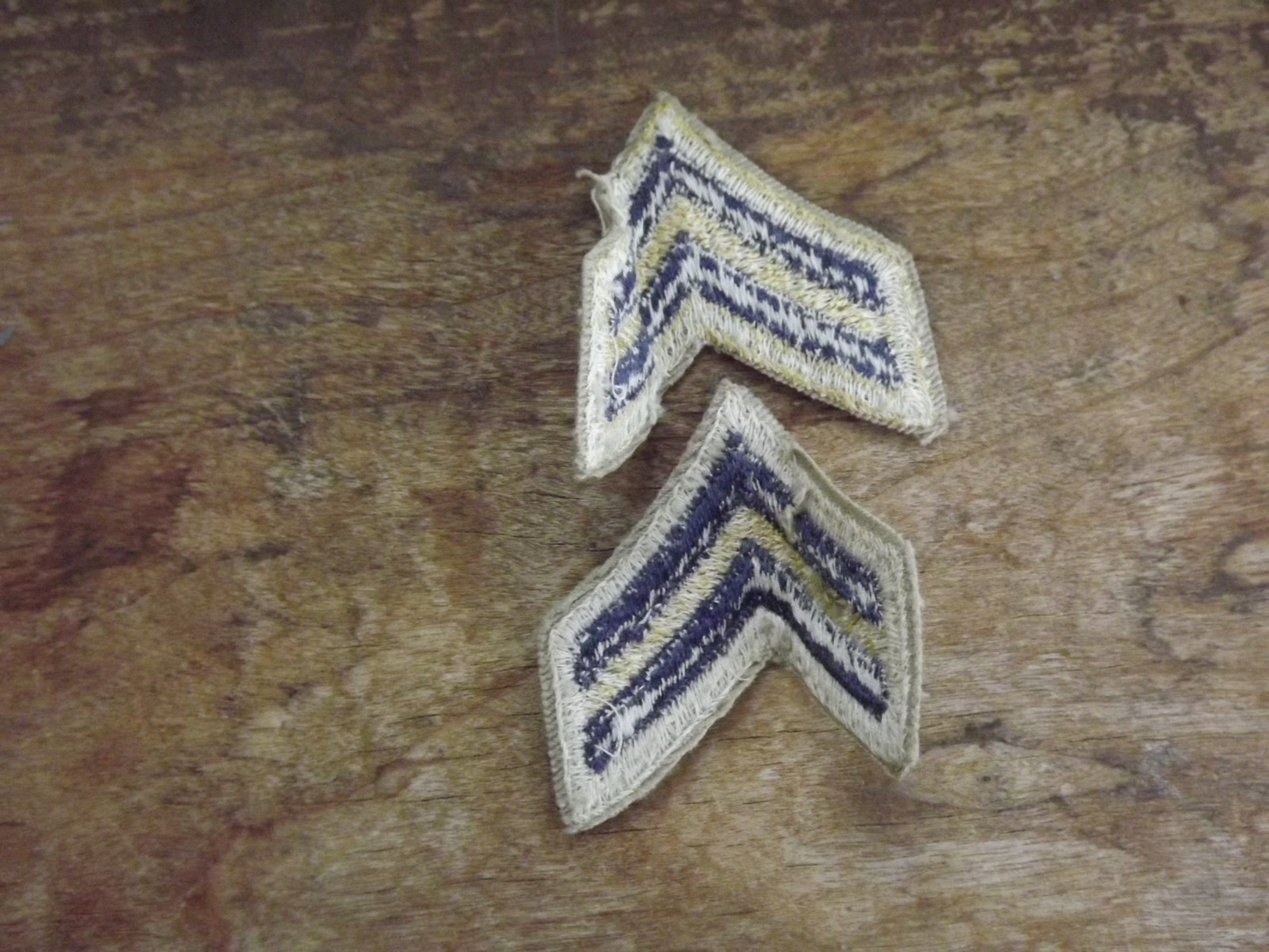 Pair, 1948-Pattern Army Corporal Combat Chevrons - INV# C1847
