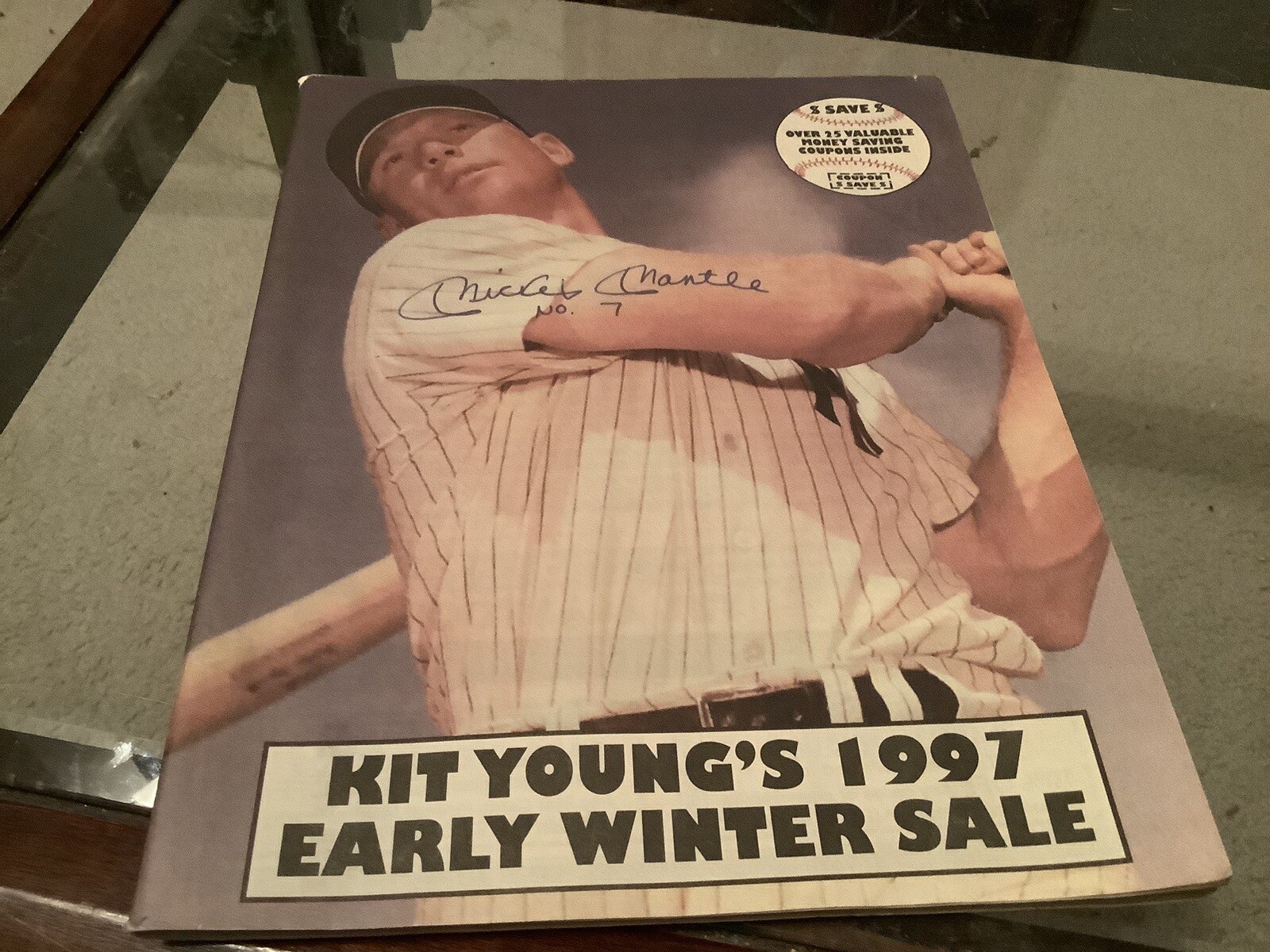 Kit Young's 1997 Winter Sale Guide Mickey Mantle Baseball